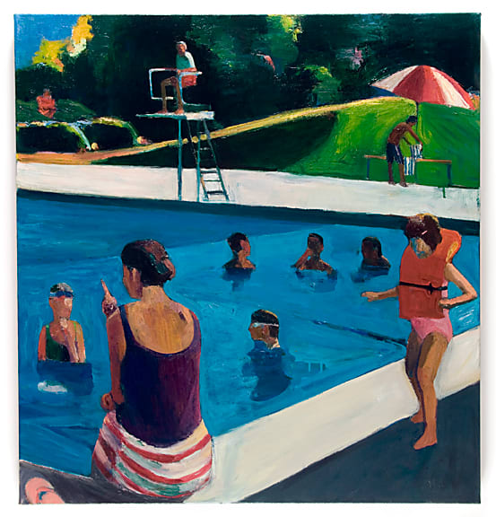 Community Pool by Michele Ramirez 
