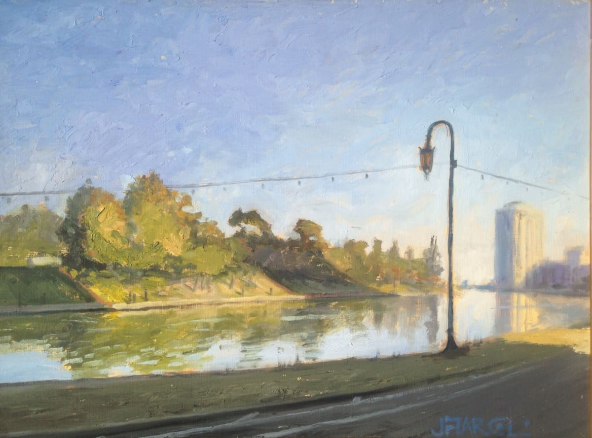 Sunset on Lake Merritt by John Paul Marcelo 