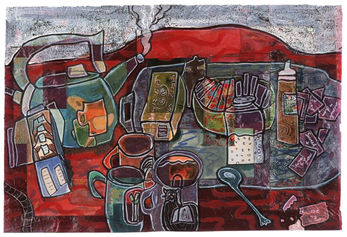 Tea Set by Nancy Mizuno Elliott, Image 1.