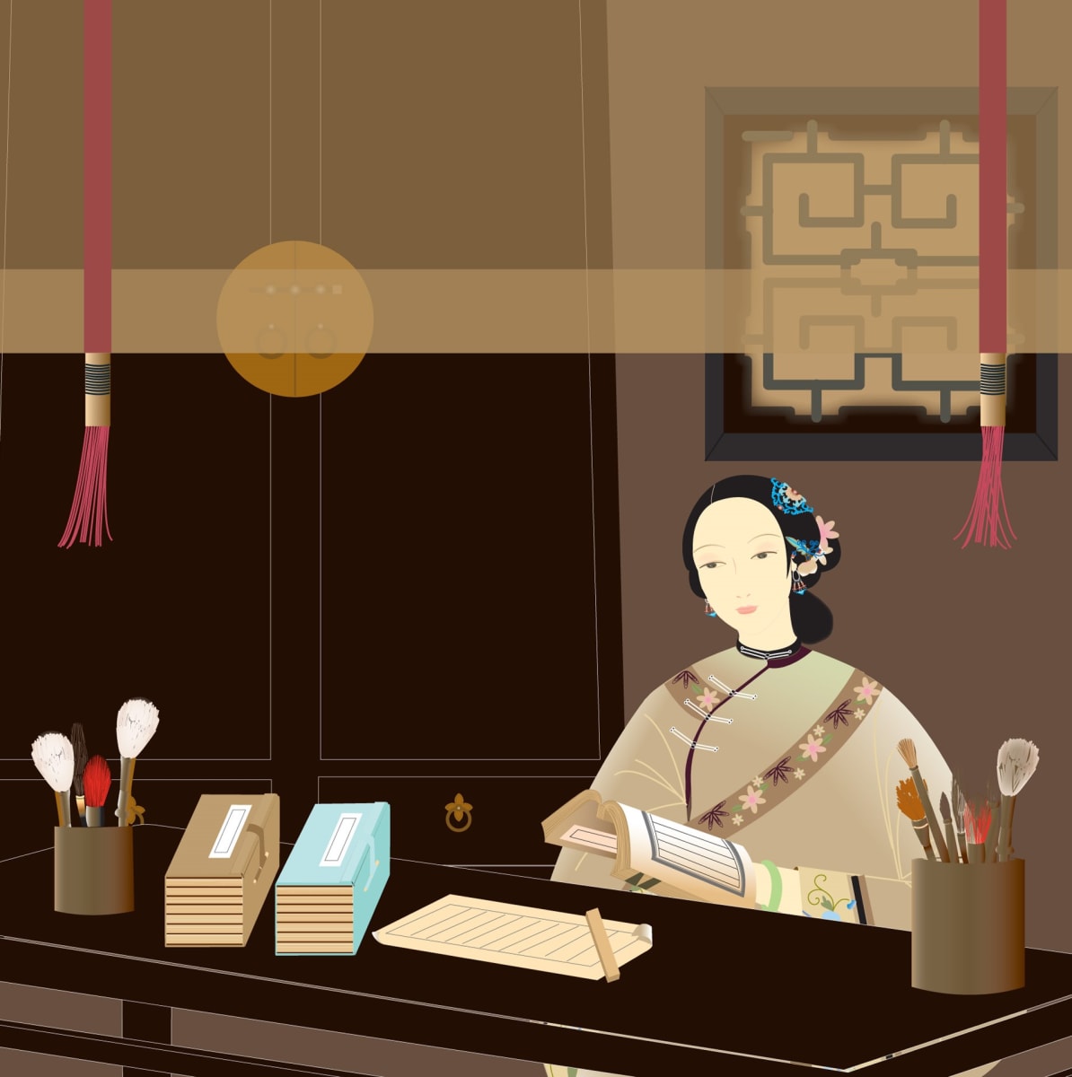 Reading by Ophelia Ho, Image 1.