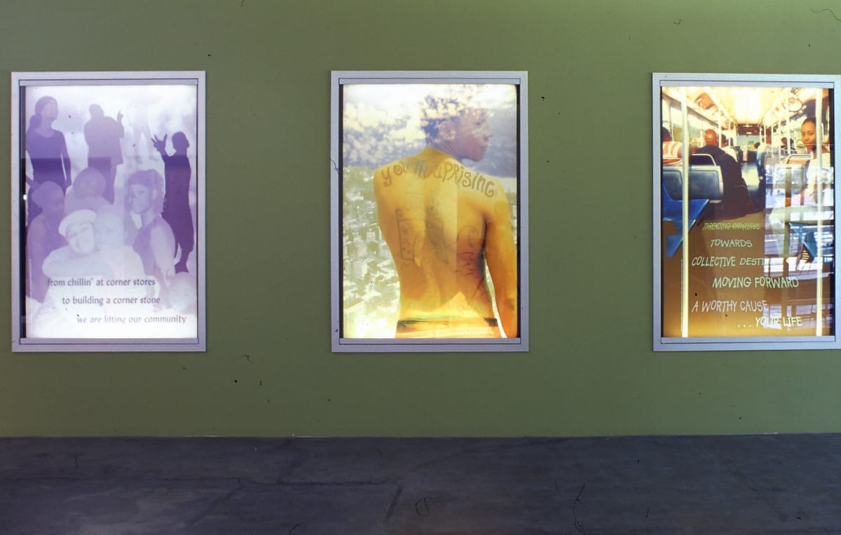 Lightbox Wall by Mildred Howard, Johanna Poethig, Image 2.