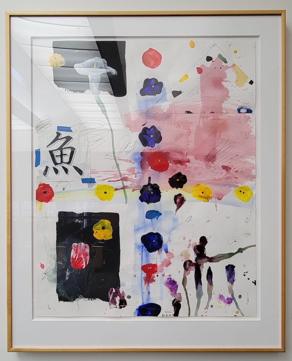 Presence in the Place of Seeing (RS01-19) by Raymond Saunders 