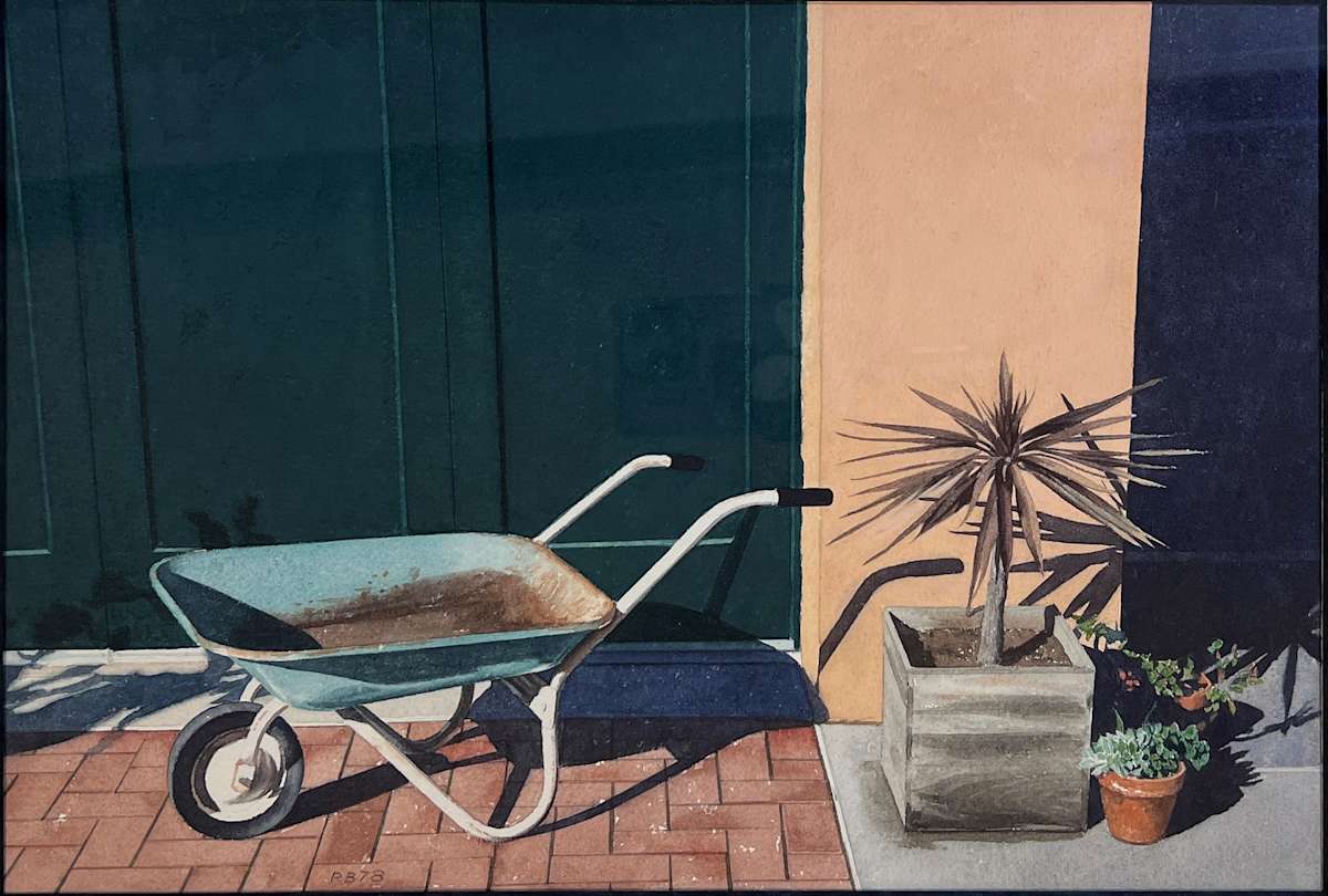 Berkeley Wheelbarrow by Robert Bechtle, Image 2.