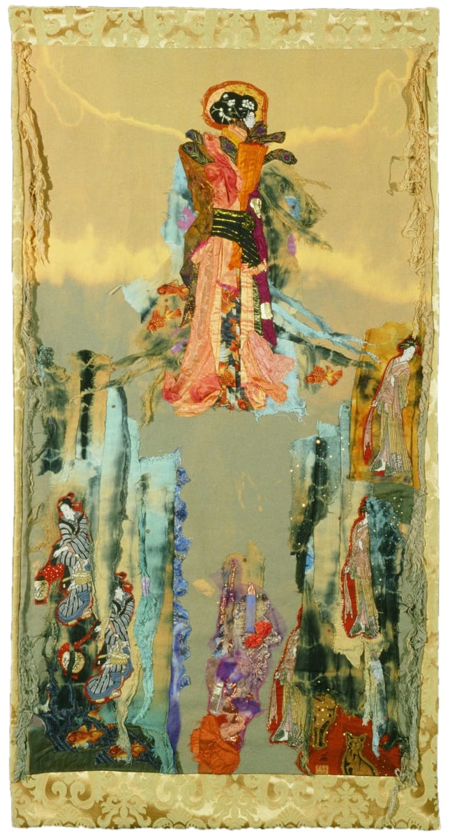 Five Geisha with Fish by Roberta Baker, Image 1.