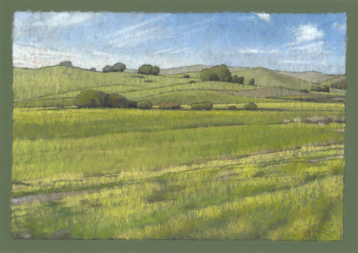 Spring Foothills by Jean Sanchirico 
