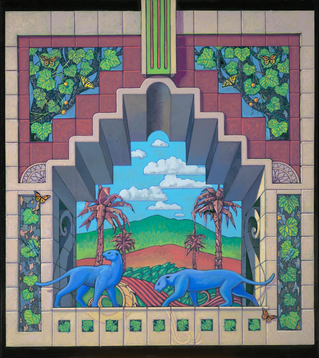 Blue Panthers by John Wehrle, Image 1.