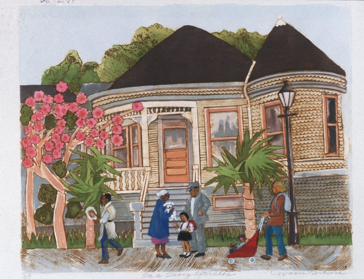 On a Sunny Afternoon by Yvonne Browne 