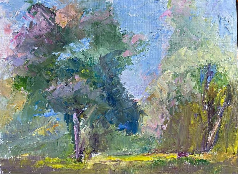 Childs Park Late in The Day by Susan Barocas, Image 2.