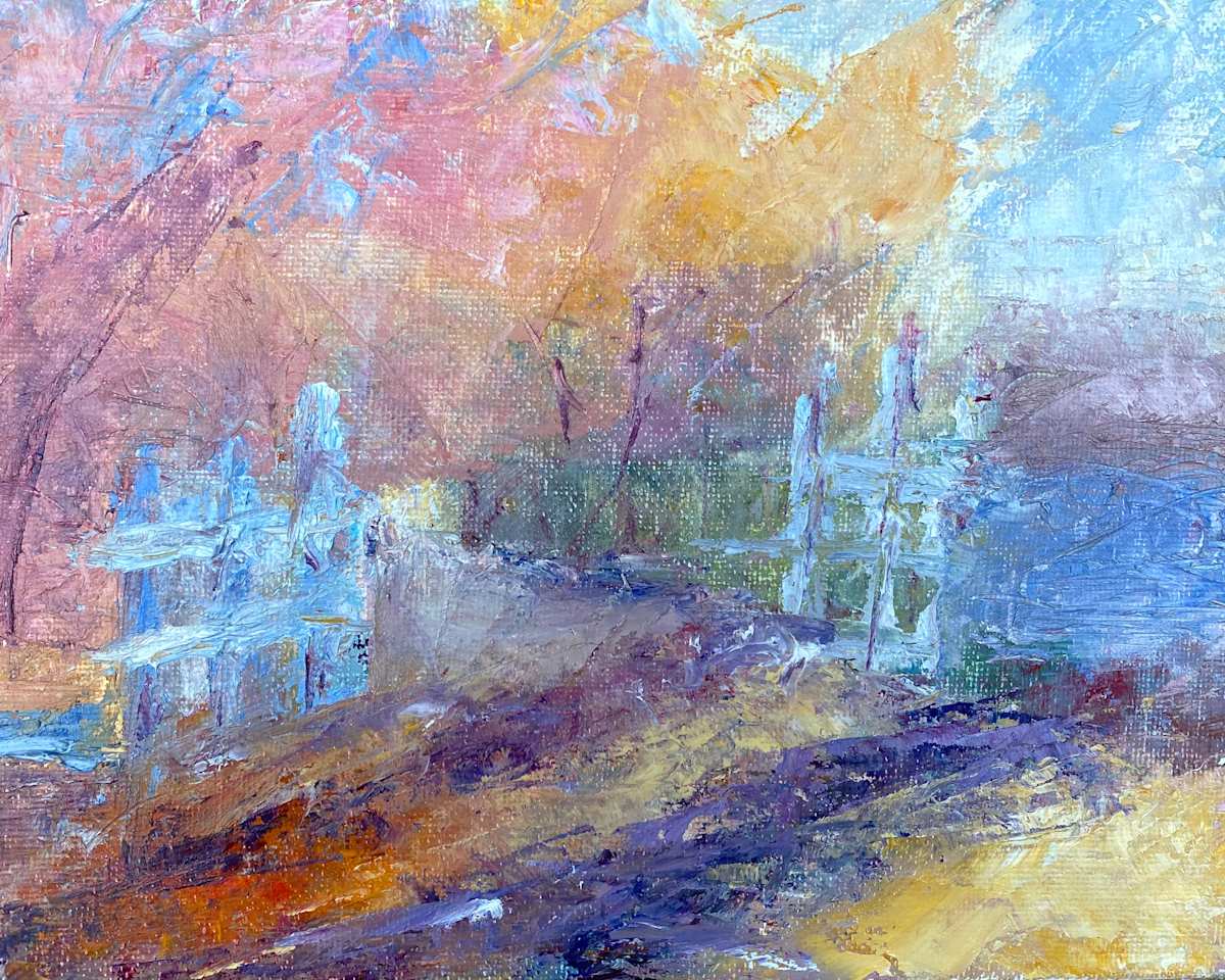 Oxbow Farmers’ Bridge. $150 by Susan Barocas, Image 1.