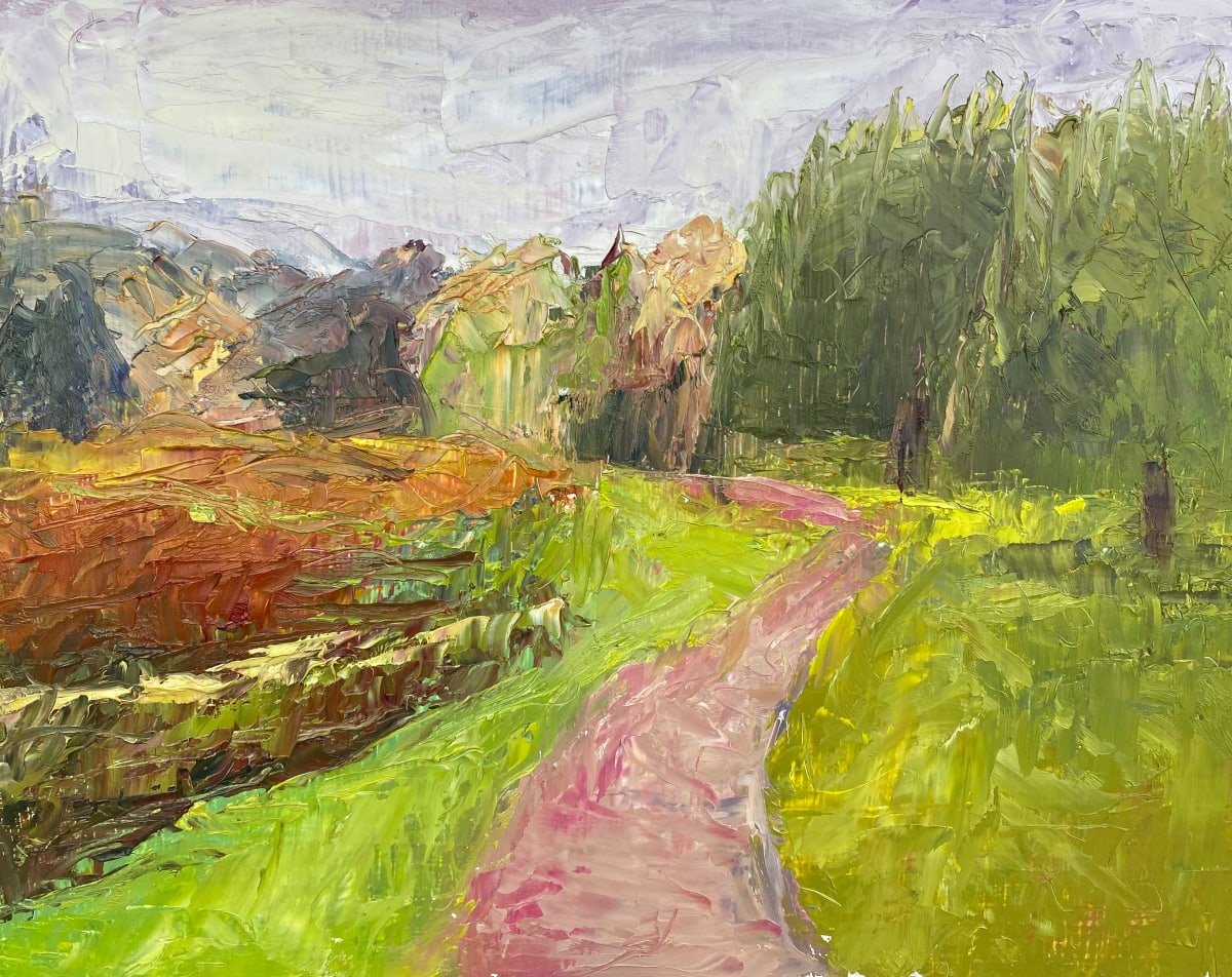 Rainy Day Orchard -$300 by Susan Barocas, Image 1.