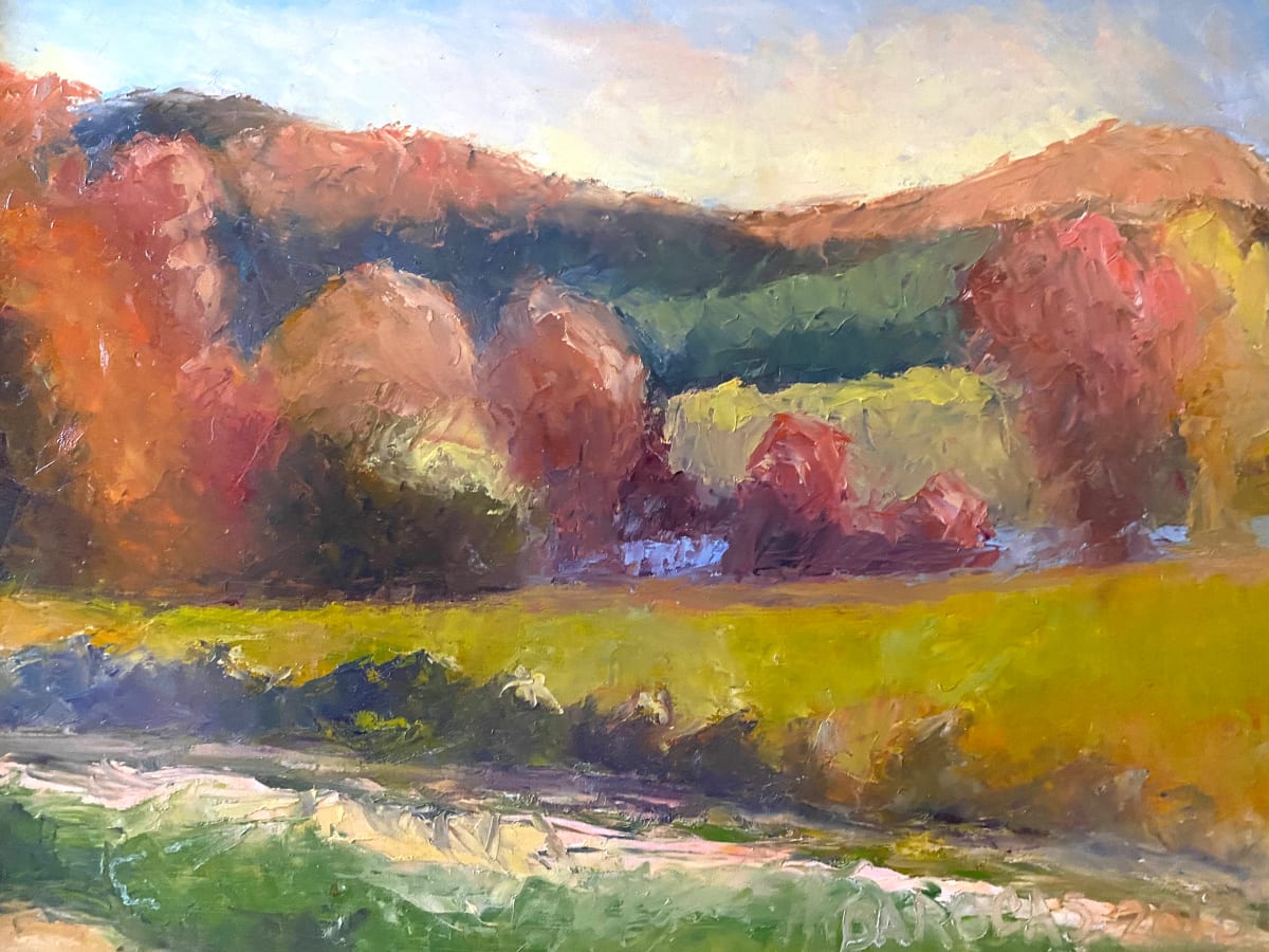 Painting on A Dirt Road by Susan Barocas, Image 1.