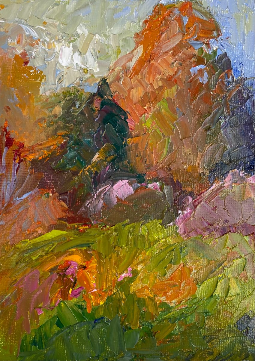 Fall Explosion - $150 by Susan Barocas 