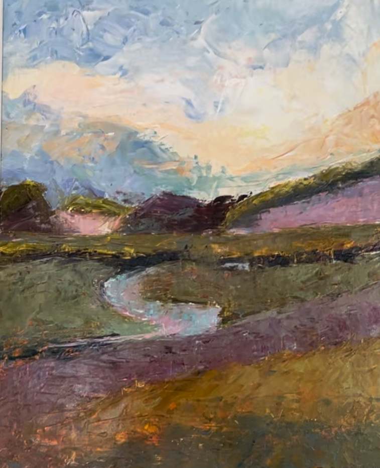 Sunset on The Moors $450 by Susan Barocas, Image 1.