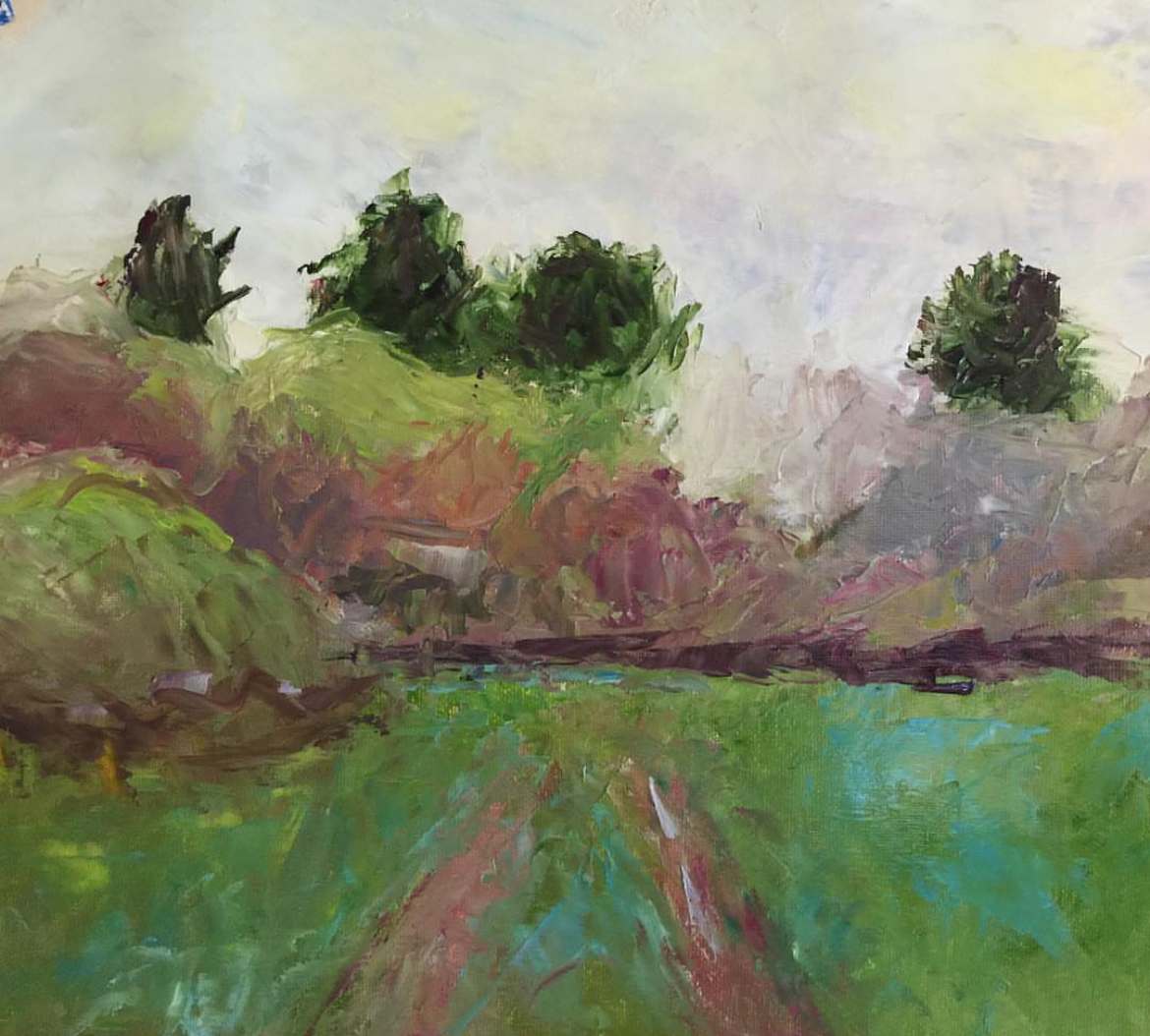 Verdant Field - $425 by Susan Barocas, Image 1.