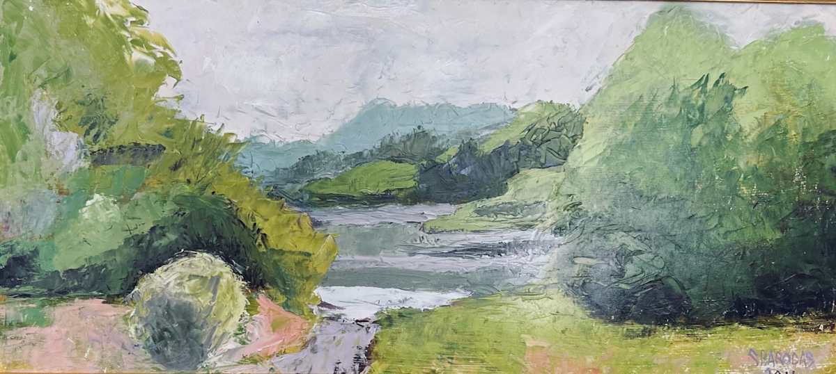 Beech Forest Pond  ~ $450 by Susan Barocas 