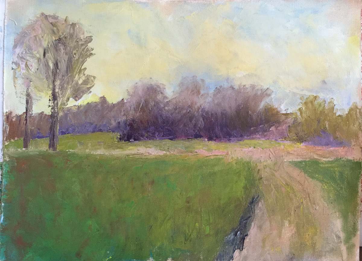 Farmers’ Fields - $425 by Susan Barocas, Image 1.