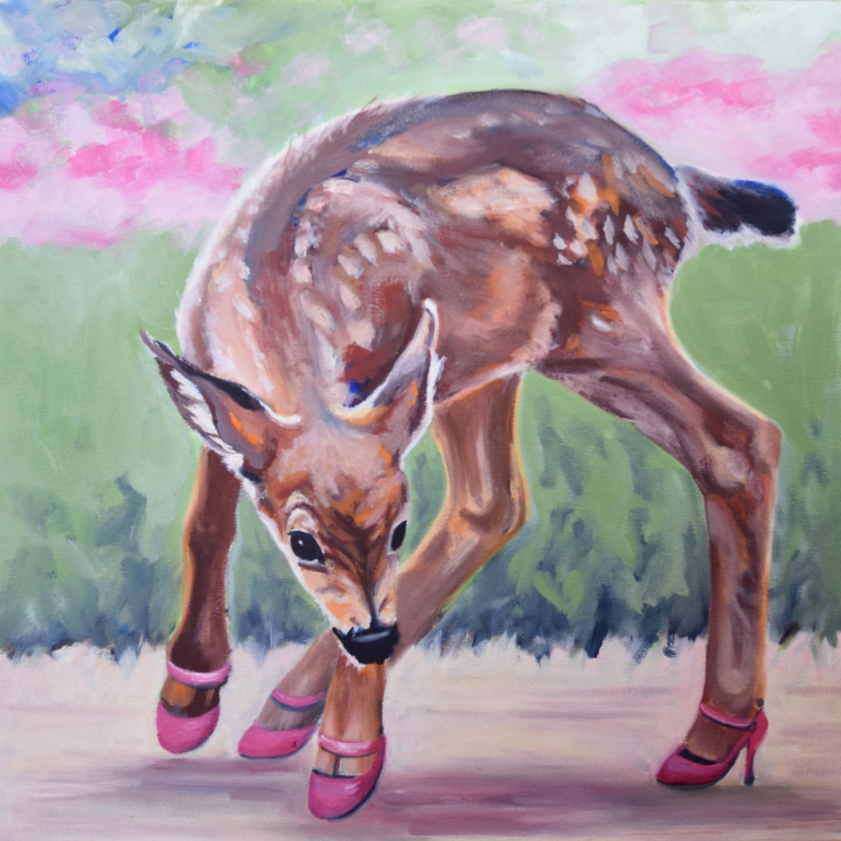 Barmbi (bambi + barbie) by Karine Swenson 