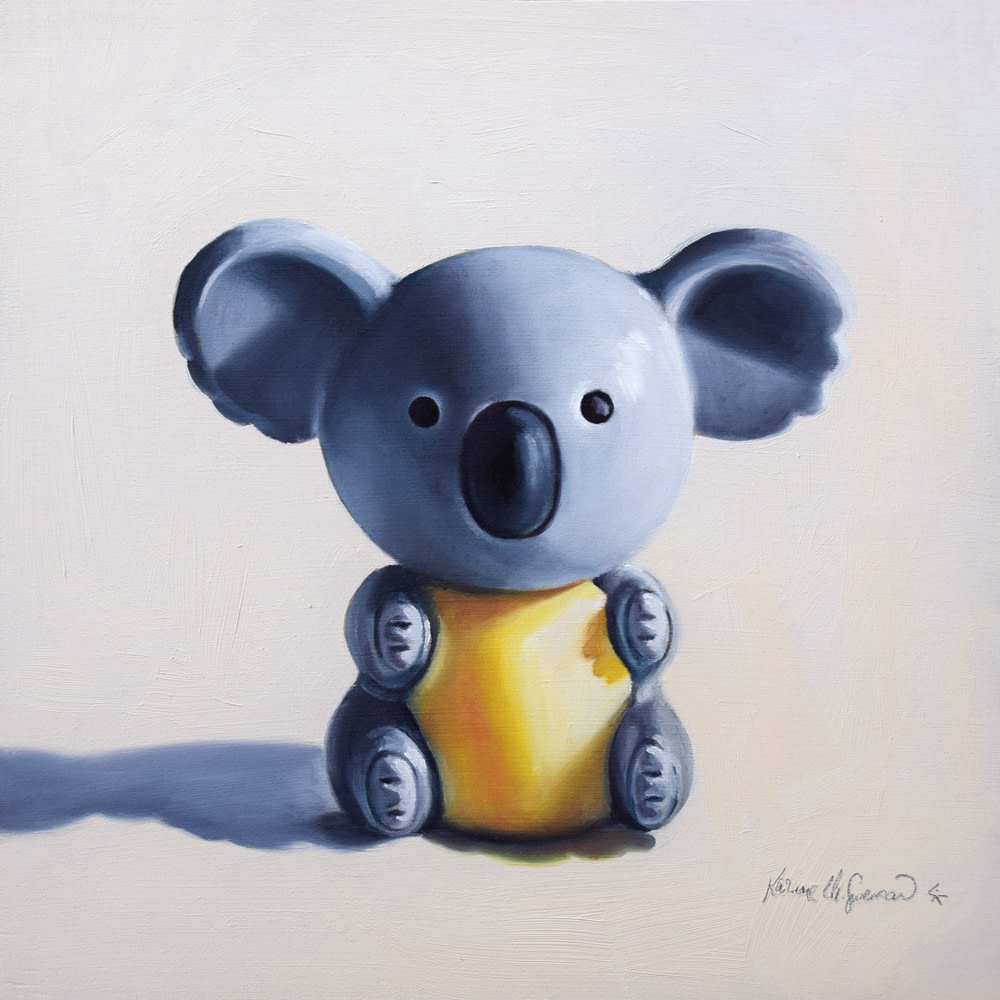 Grey Koala by Karine Swenson 