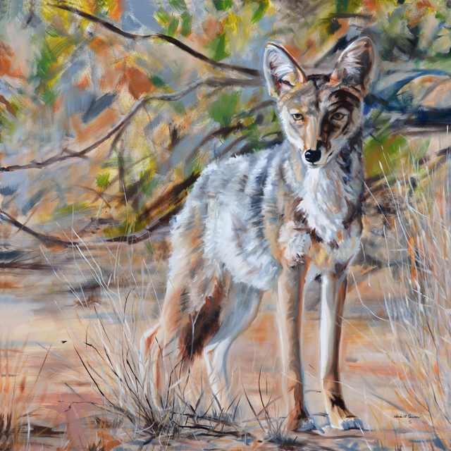 Handsome Devil (coyote) by Karine Swenson, Image 1.