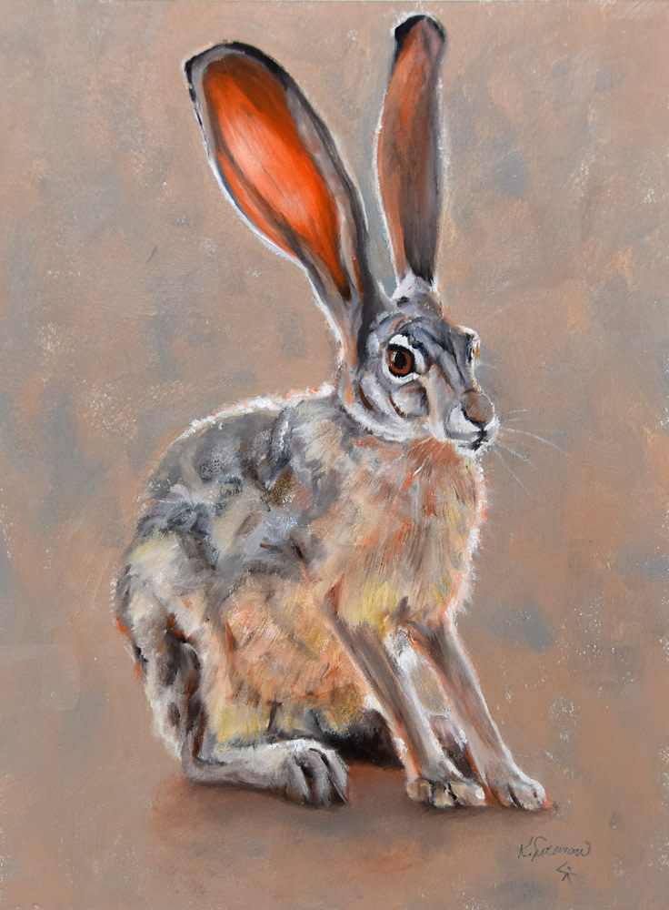 The Faint Sound of Light (jackrabbit) by Karine Swenson 