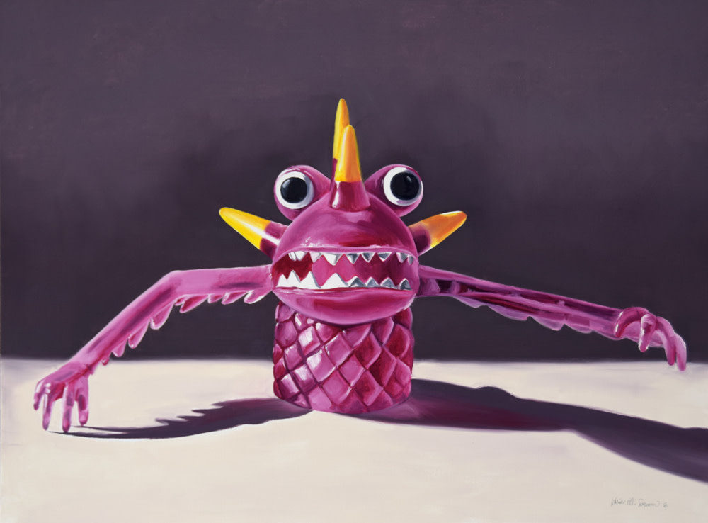 Pink Monster by Karine Swenson 