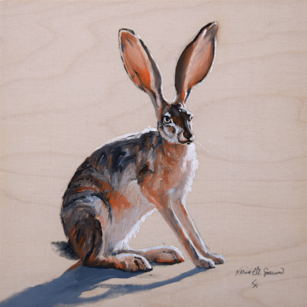 Rabbitude by Karine Swenson 