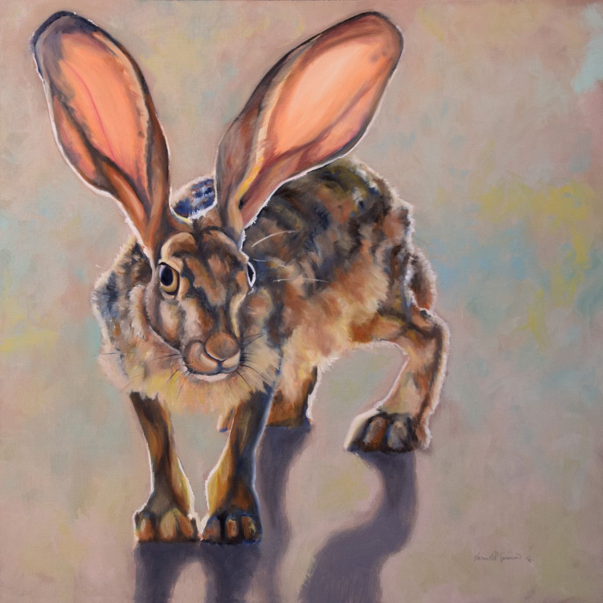 Tough Guy (jackrabbit) by Karine Swenson 