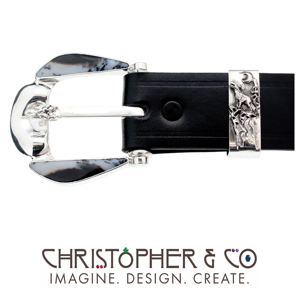 CMJ F 13122    Sterling silver belt buckle designed by Christopher M. Jupp  Image: CMJ F 13122    Sterling silver belt buckle designed by Christopher M. Jupp