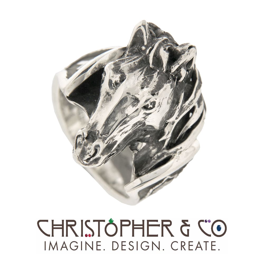 CMJ G 20118  Sterling Silver Ring by Christopher M. Jupp.  Image: CMJ G 20118  Sterling Silver Ring by Christopher M. Jupp.