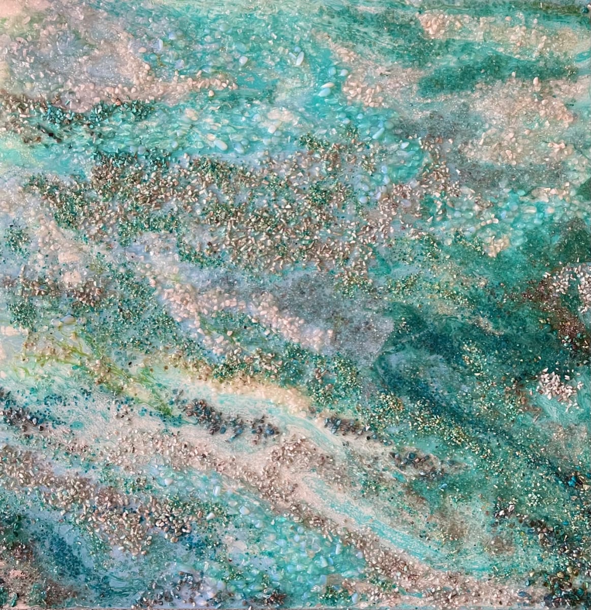 Ocean 2 (A) - go with the flow and bring balance in your life by Dana Rogers 
