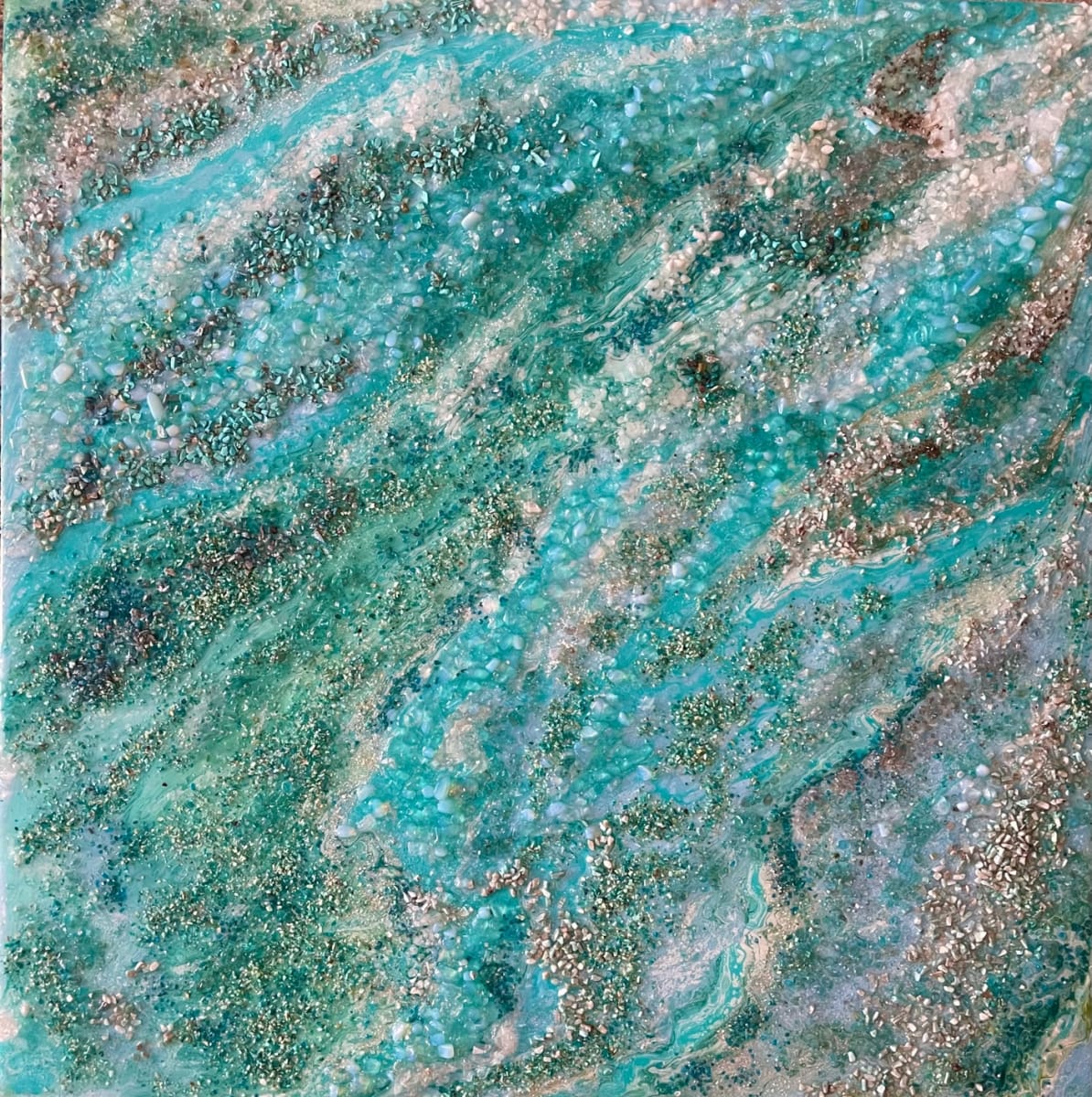 Ocean 2 (B) - go with the flow and bring balance in your life by Dana Rogers 