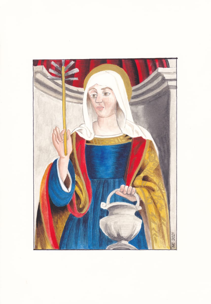 Sainte Marthe (Saint Martha) by Nancy Cahuzac 
