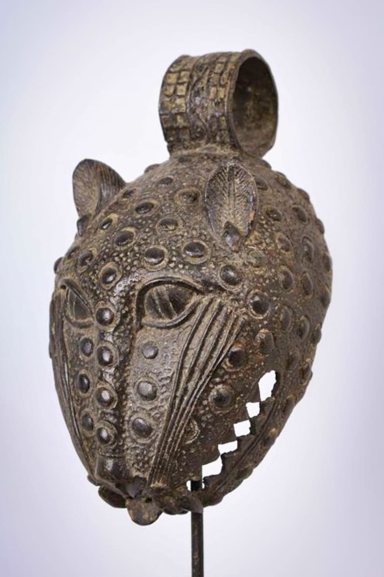 Benin Leopard Head 