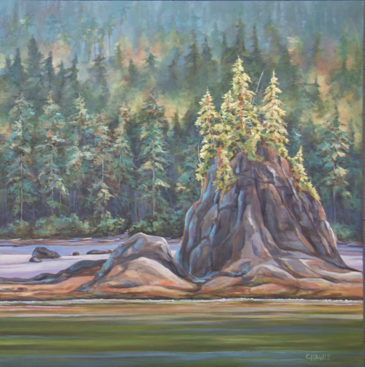 Weathered Guardian 2 by C Mawle Art 