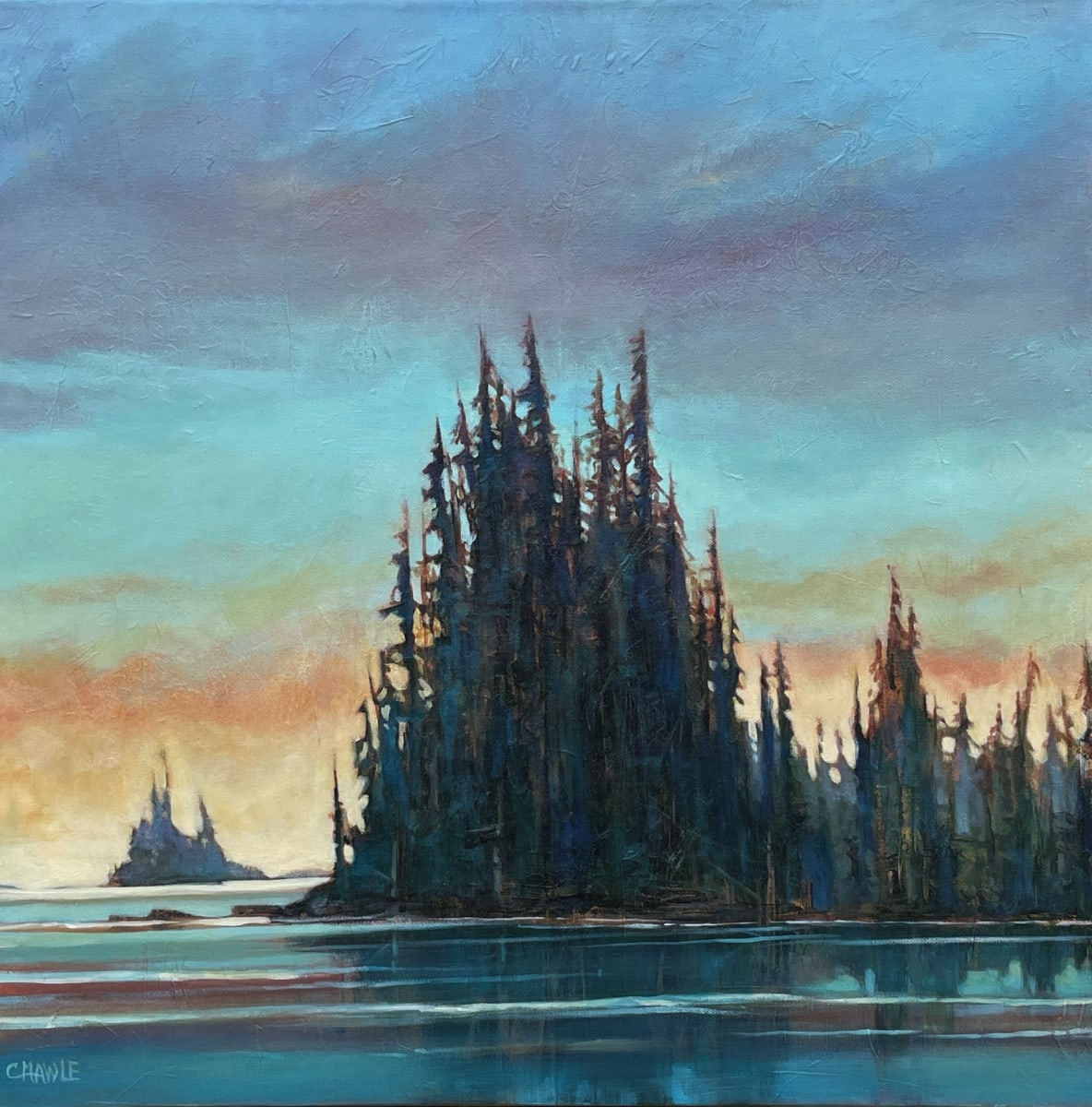 Coastal Sunset by C Mawle 
