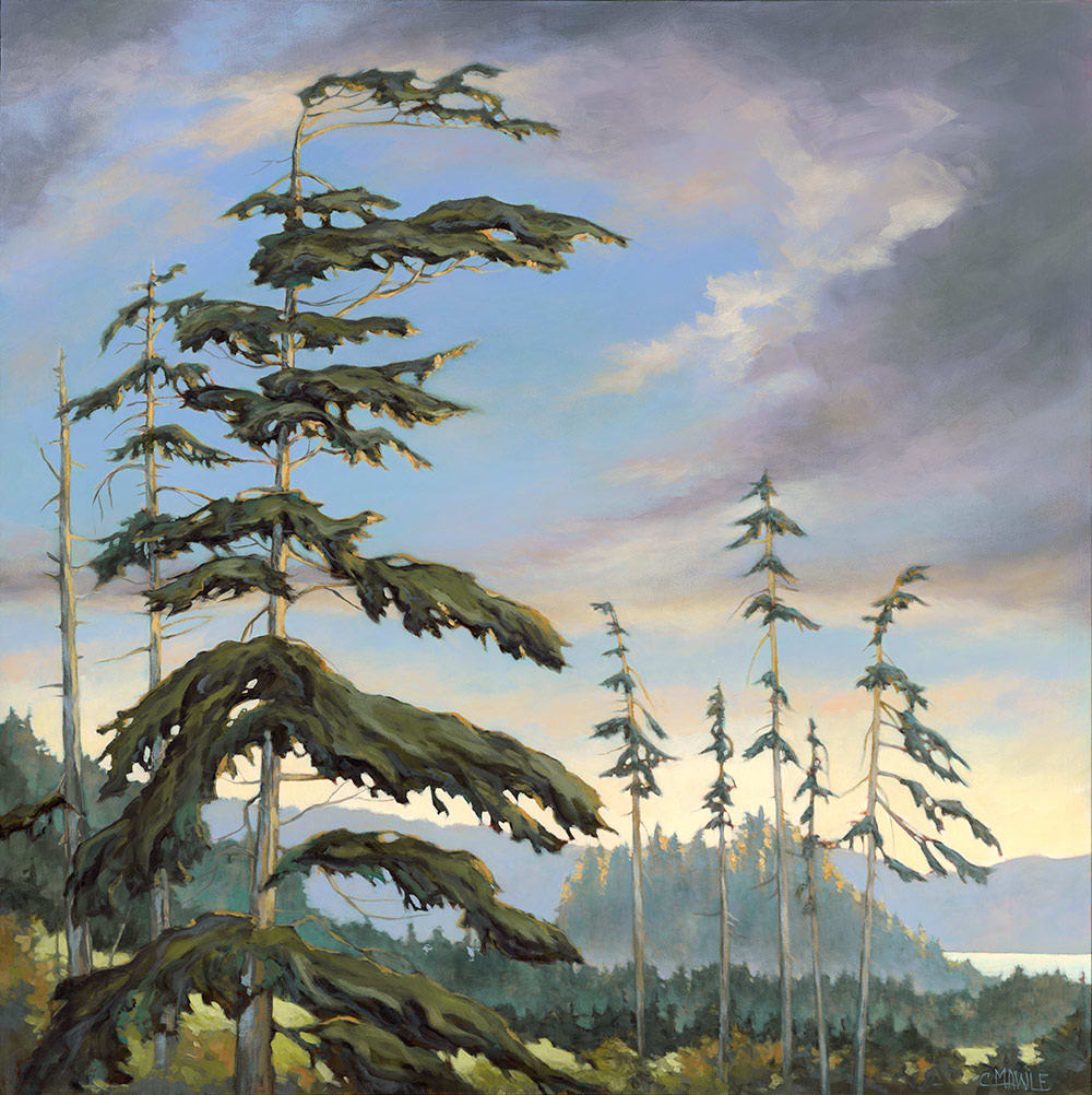 Looking Beyond the Storm- Giclee Reproduction by C Mawle  Image: Original Sold
Reproductions available