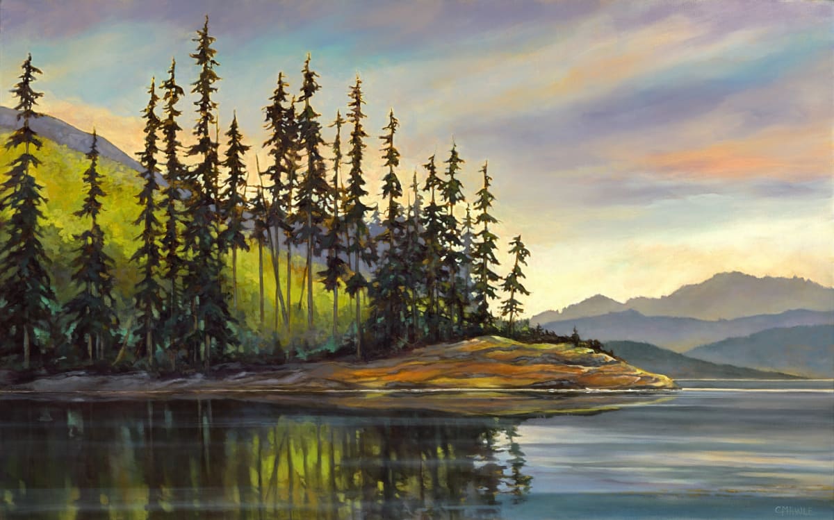 Peaceful Reflection by C Mawle  Image: Original sold, Reproductions available