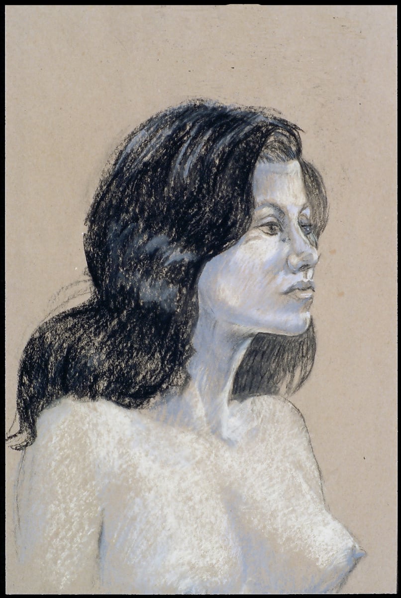 Female Nude Figure Drawing, No. 39 by Lori Markman 