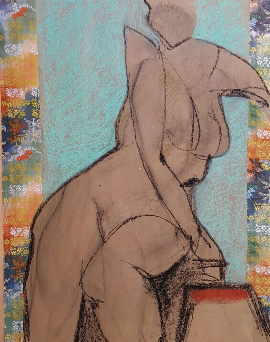 Female Nude Figure Drawing, No. 106 by Lori Markman 