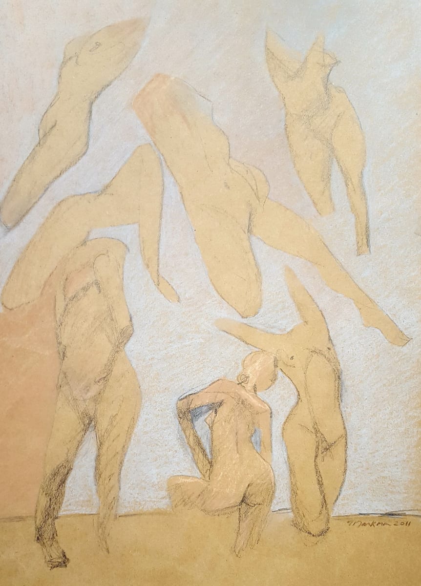 Nude Figure Drawing, No. 159 