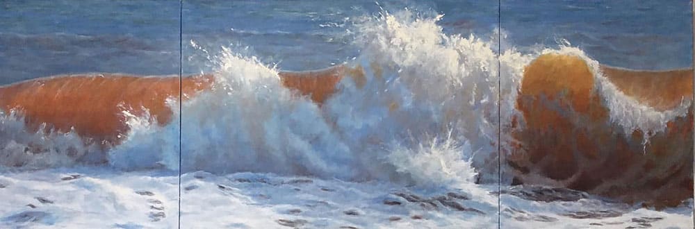 Amber Wave Triptych by Dale Cook, Image 1.