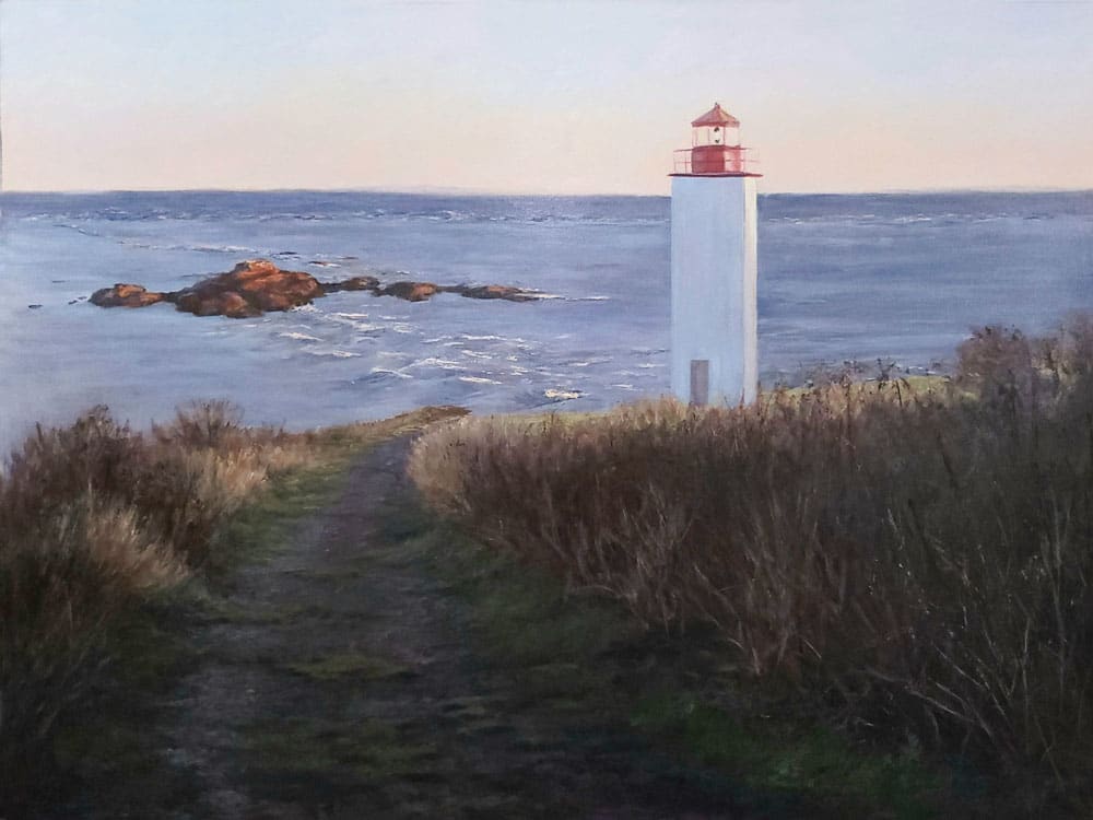 Quaco Head Lighthouse by Dale Cook, Image 1.
