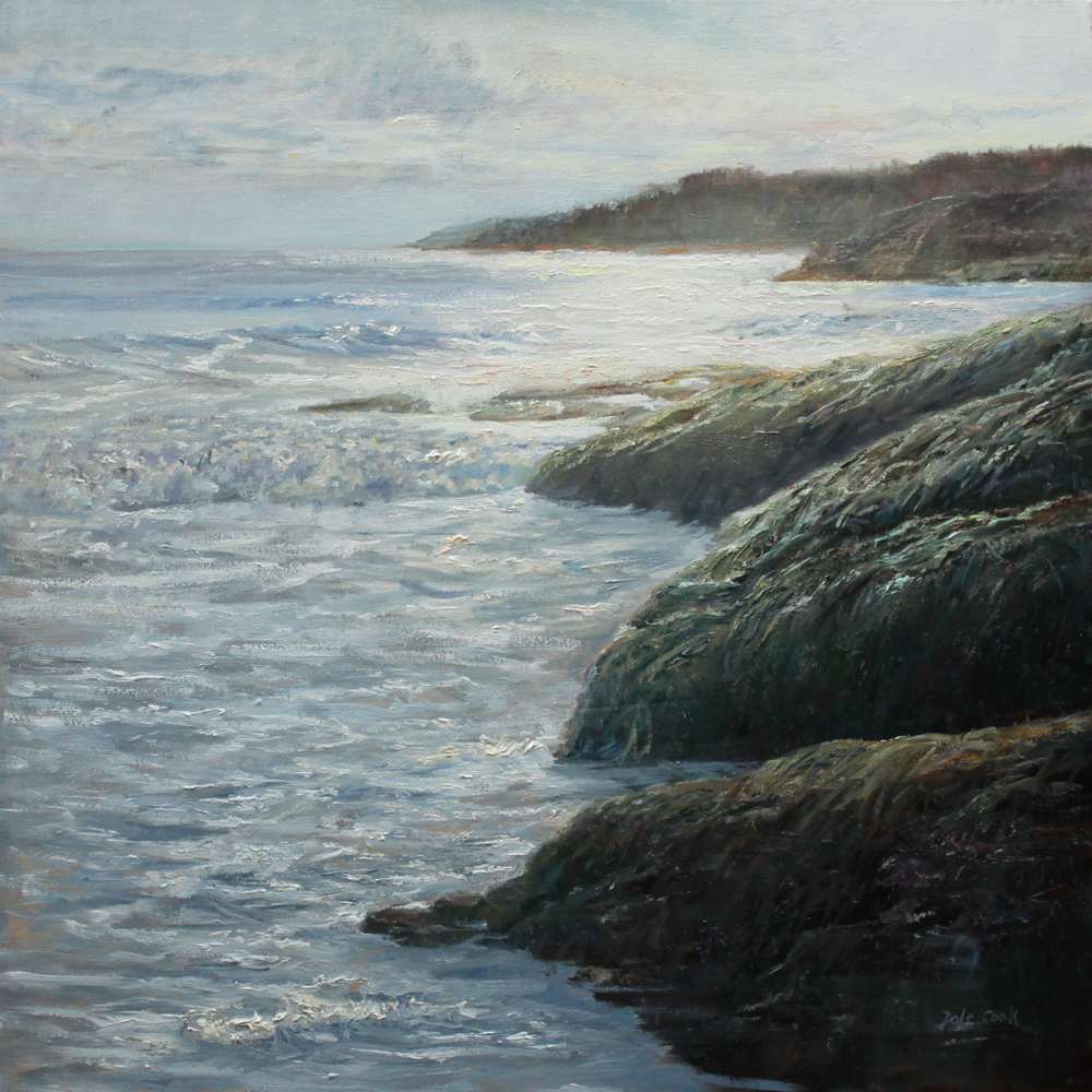 Glancing Light by Dale Cook  Image: Glancing Light, 20x20, oil