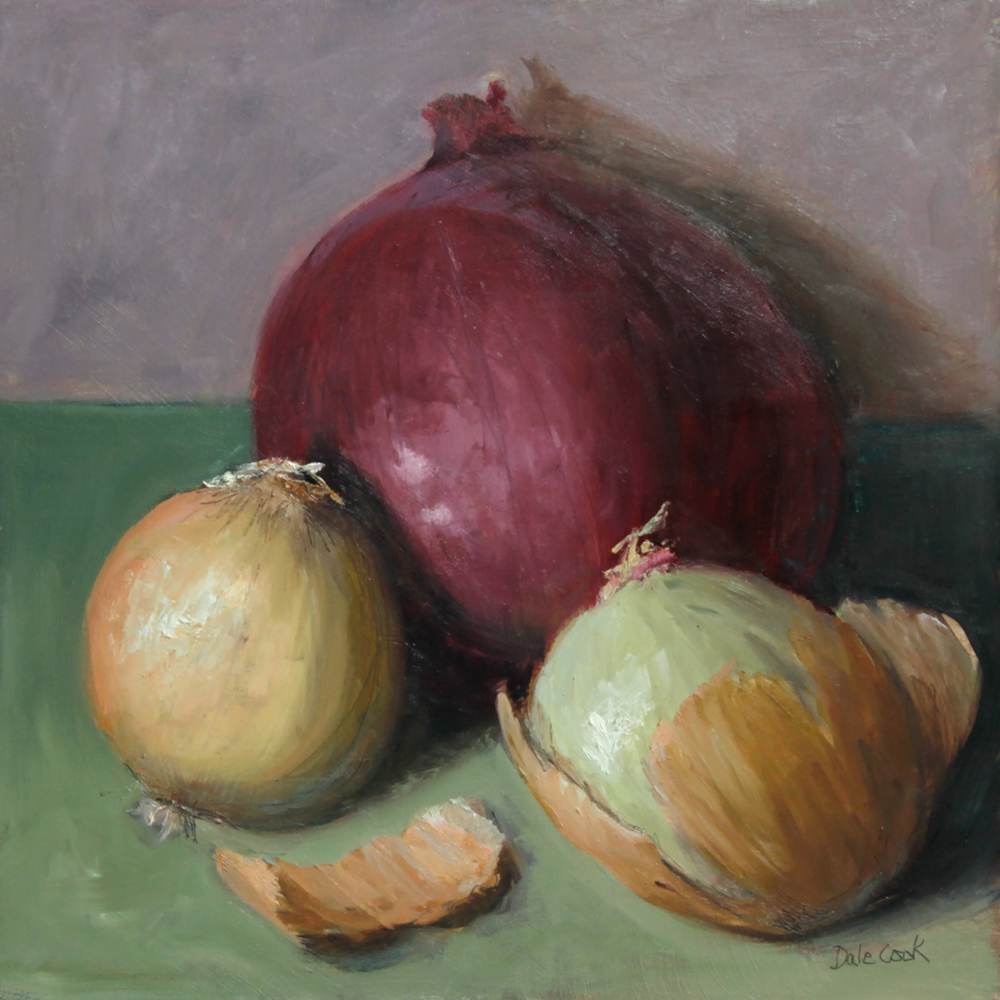 Hold Back the Tears by Dale Cook  Image: Hold Back the Tears, 12x12 Oil, framed 13x13