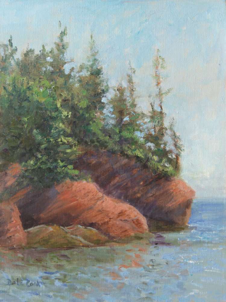 St Martins 24.06.06 by Dale Cook  Image: St Martins 24.06.06, Oil 12x9