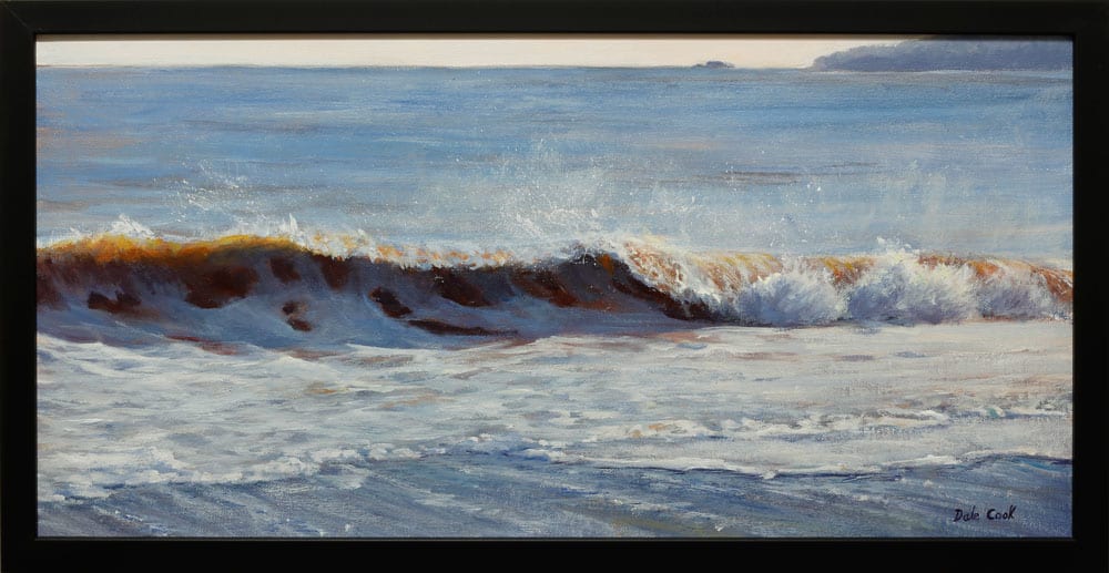 The Bay's Crinoline  Image: The Bay's Crinoline Acrylic on canvas framed