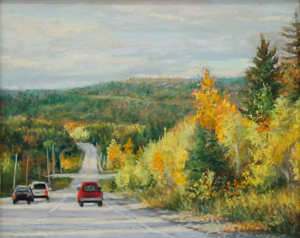 The Road Home by Dale Cook  Image: The Road Home Pastel Painting