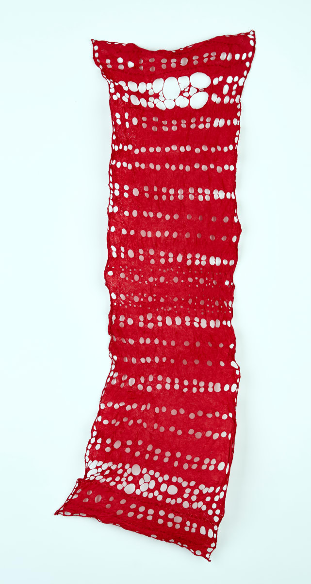 Red Cipher 2 by Deborah Benioff Friedman, Image 4.