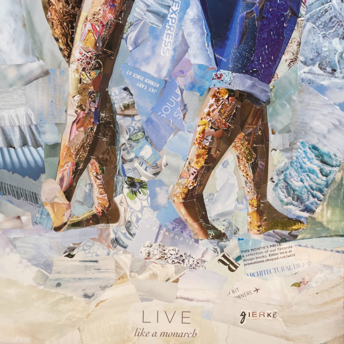 Beach Walkers Passing by Vera Gierke 