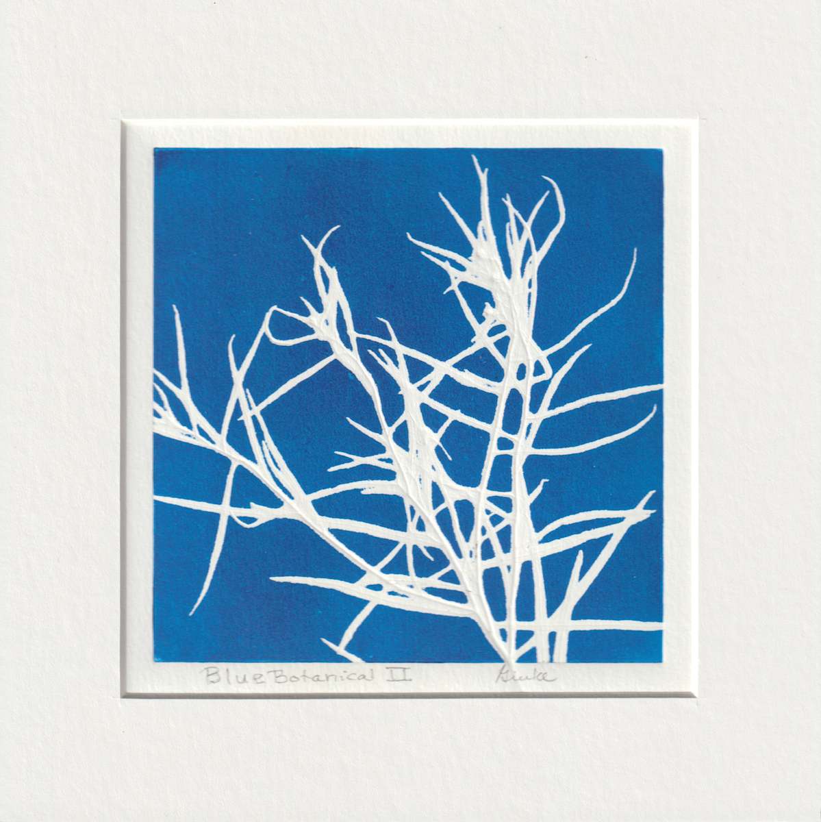 Blue Botanical II by Vera Gierke, Image 2.